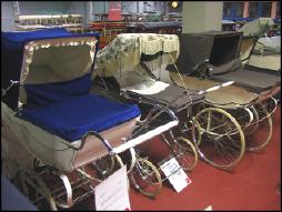 Photo: Glasgow Prams in Transport Museum.