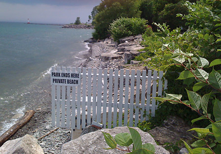 Photo: Private Beach at Bronte Canada.