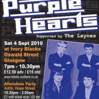 Photo: purple hearts.