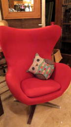 Photo: red chair.