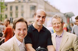 Remo, Jim and Michael. Photo: Remo, Jim and Michael.