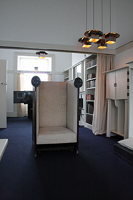 Charles Rennie Mackintosh furniture. Photo: Charles Rennie Mackintosh furniture.