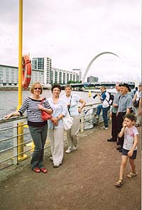 Photo: Byrne Family at Glasgow River Festival.