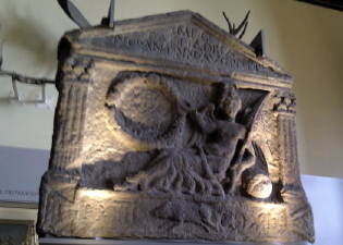 Photo: roman ruins from antonine wall.