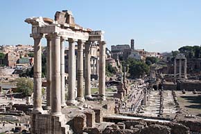 Photo: Roman Forum.