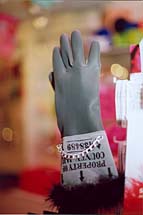 Photo: Rubber glove.