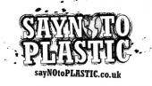 Photo: logo say no to plastic.