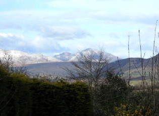 Photo: arran snow on mountains.