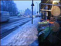 Photo: Snow arrives in the West End.