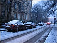 Photo: Snow arrives in the West End.