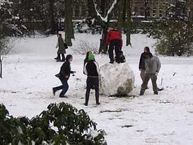Photo: Snowman.