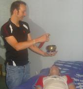 Photo: sound therapy.