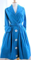 Photo: turqoise coat.