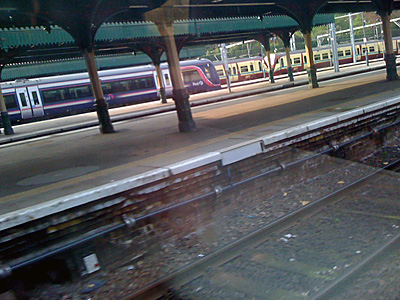 Photo: Edinburgh Waverley Station.