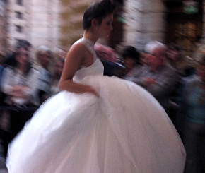 Photo: wedding dress.