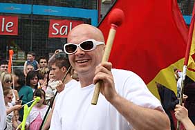 Glasgow West End Festival Parade 2008. Photo: Glasgow West End Festival Parade 2008.