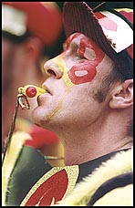 Photo: Festival parade: whistleblower.