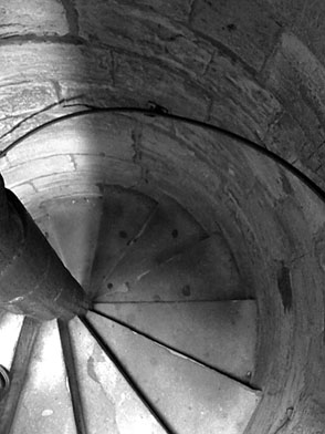Yorkminster Abbey. Photo: Yorkminster Abbey stairs.