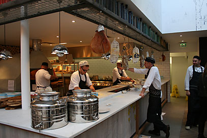 Photo: Teh Zizzi kitchen.