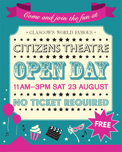 Citizens Theatre Open Day 23 Aug 2014 - Glasgow West End
