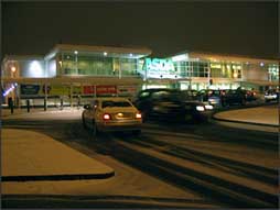 Photo: Clydebank shopping centre snow storm.