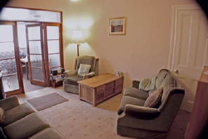 Photo: back living room.