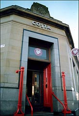 Photo: Costa Coffee entrance in Bank Street.