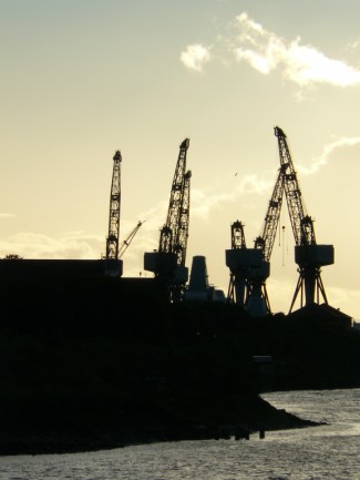 Photo: down the clyde.
