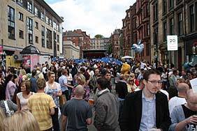 Photo: Glasgow West End Festival 2008 parade.