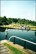Photo: Fishing at the canal.