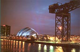 Photo: View from new Glasgow Bridge.
