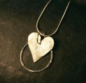 Photo: heart pendant.