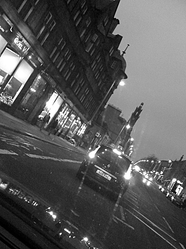 Photo: Great Western Road, Glasgow.