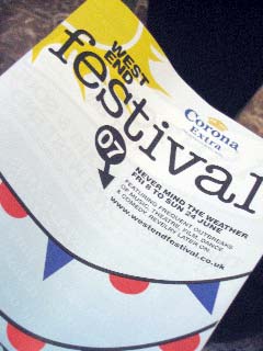 Photo: Glasgow West End Festival Launch 2007.