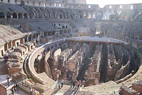 Photo: Inside the Colloseum Rome.