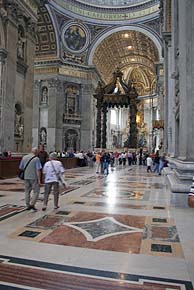 Photo: Inside the Vatican.