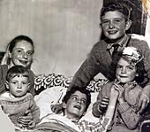 Photo: John home from hospital.