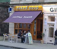 Photo: Naked soup coffee shop.