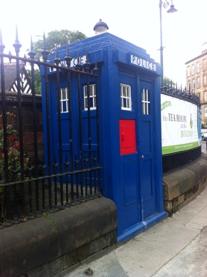 Photo: Police Box Great Western Road.