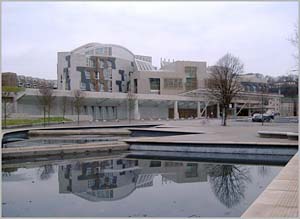 Photo: Scottish Parliament Building.