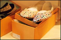 Photo: Shoes with dots.