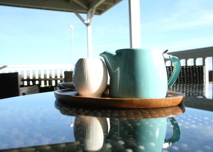 Photo: Tea by the sea.