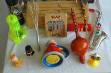 Photo: toy orchestra.