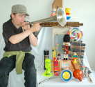 Photo: toy orchestra musician.