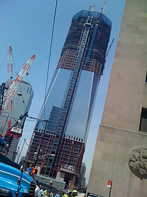 Photo: Freedom Tower Construction.