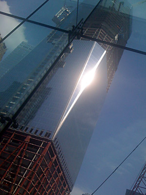 Photo: Twin Towers Construction.