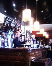 Photo: upstairs bar the chip.