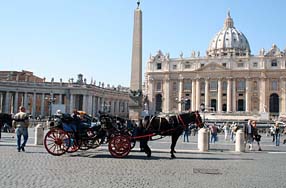 Photo: Vatican square Rome.