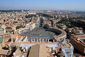 Photo: Vatican view from Copola.