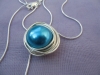 blue stone necklace